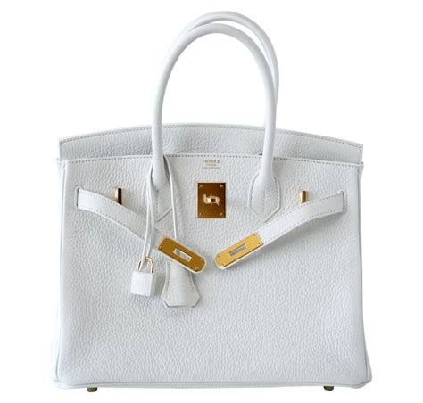 hermes birkin white|hermes birkin black 30.